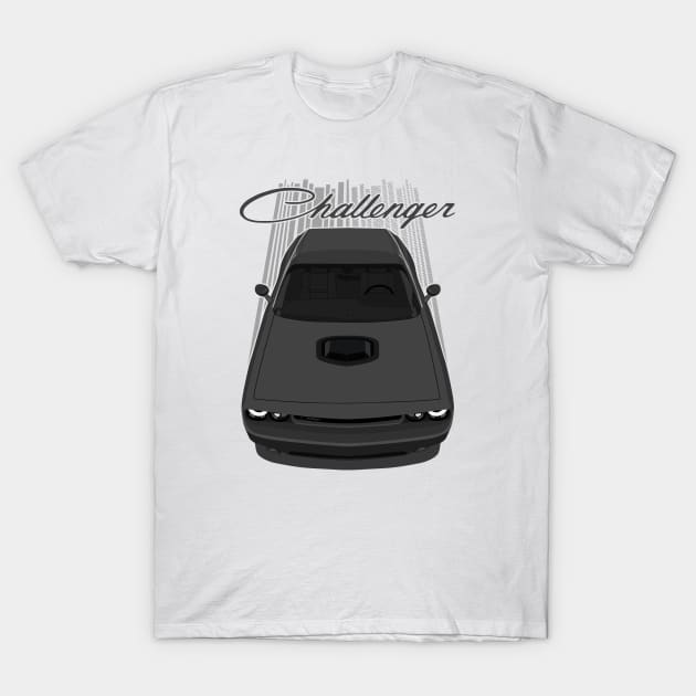 Custom Challenger Shaker 2014 - Granite Pearl Grey T-Shirt by V8social